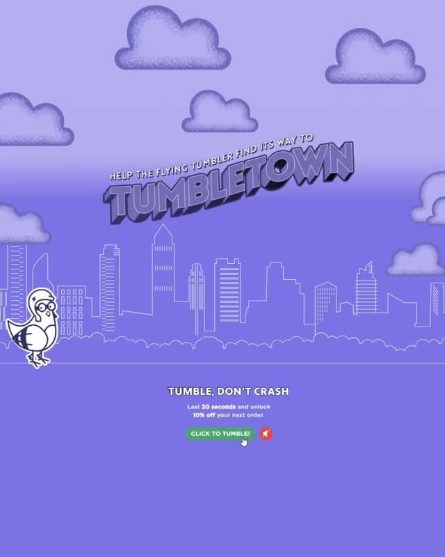 We put a game on our website. Because why not.