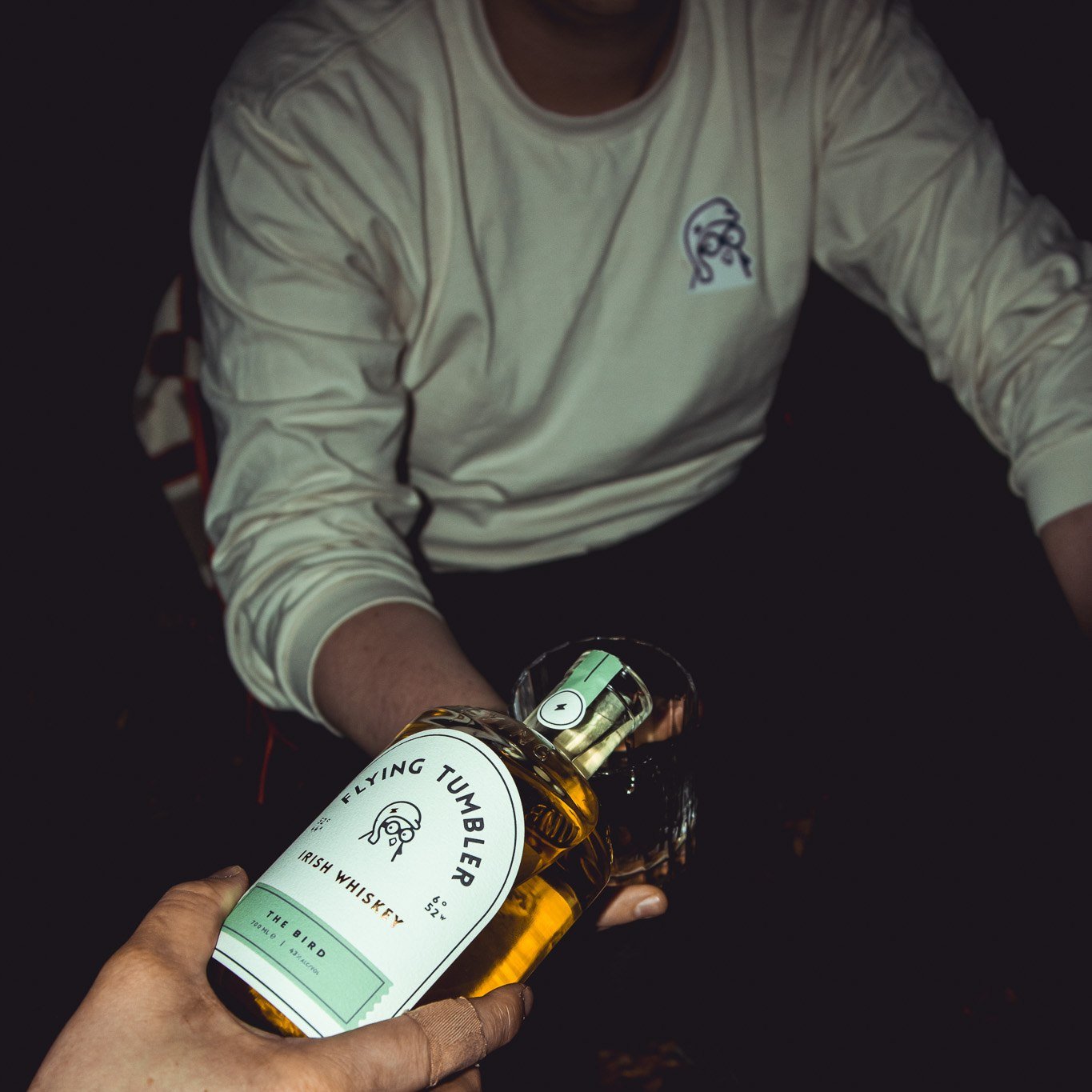 Good light. Good company. Good whiskey.